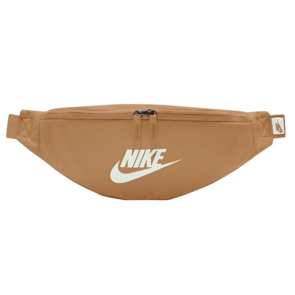 NIKE Heritage Waist Pack 3L in Flax/White - Picture 1 of 9